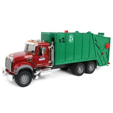 1/16th Bruder MACK Granite Rear Loading Garbage Truck 02812