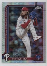 2025 Topps Chrome Prism Refractor Matt Strahm #178 1n70