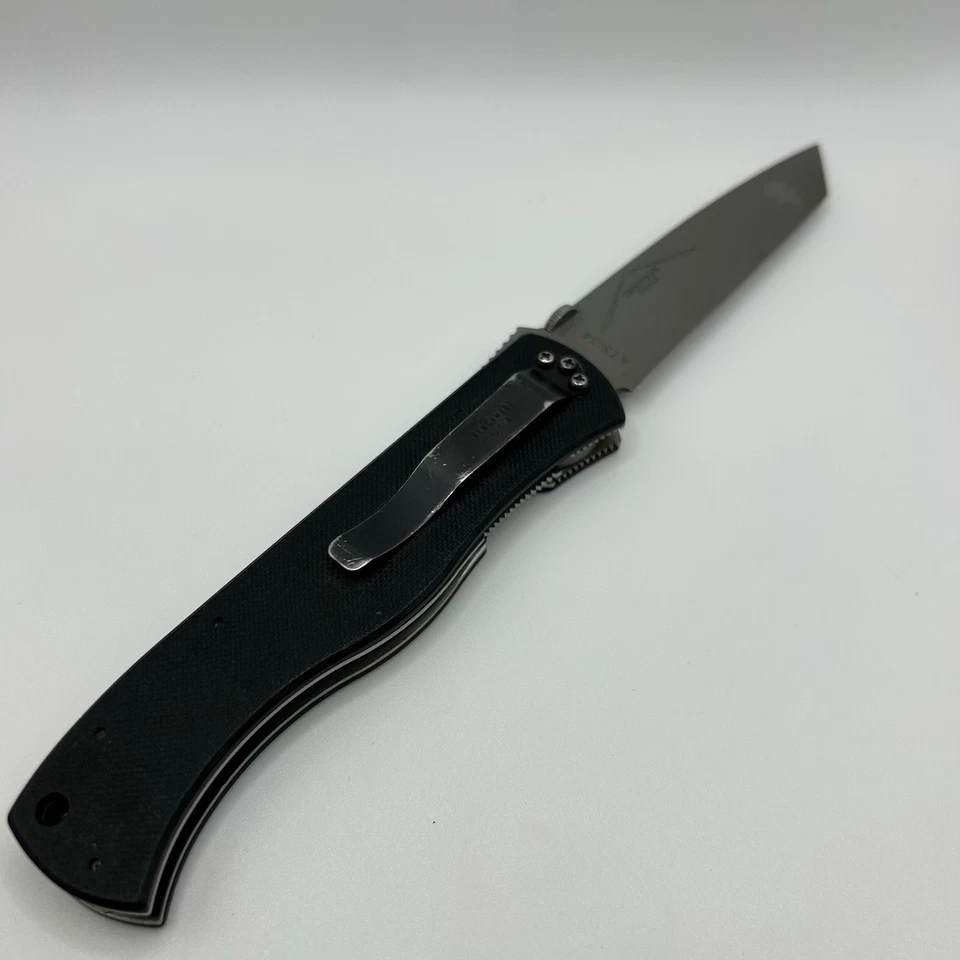 Marvel Punisher Benchmade CQC7 Specwar 970P EE. UU. - ¡Tanto blade tiene rebabas de fábrica! Foto 4 de 4