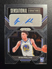 2022-23 Panini Prizm Ryan Rollins Rookie Auto Sensational Signatures Warriors