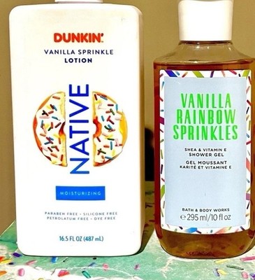 Gourmand Cake Set! Vanilla Rainbow Sprinkles, Native Donut / Vanilla Bean