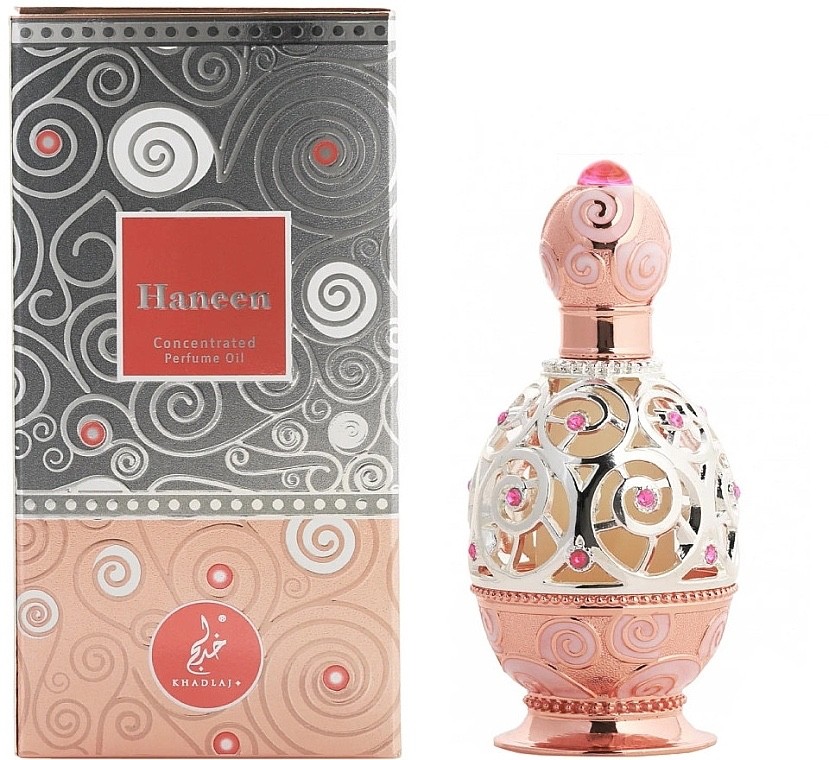 Khadlaj Haneen Rose Gold 20ml Concentrated Perfume Oil/Attar Oriental Perfume