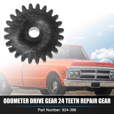 24 Teeth Odometer Repair Gear Selec for Chevrolet for GM Models Plastic Black