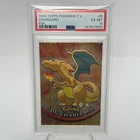 Topps Pokémon series 1 Charizard PSA 6 #6 silver foil embossed flames 3rd print