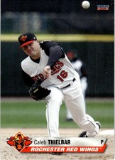 2013 Caleb Thielbar Choice Minor League Rookie Rochester Red Wings