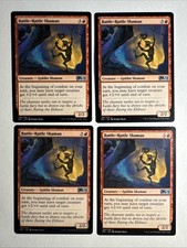 4x Mtg Core Set 2021 M21 Battle-Rattle Shaman NM/M Magic The Gathering