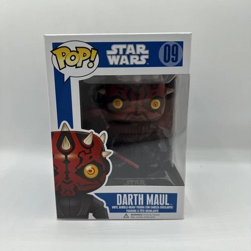 Funko Pop! Star Wars Darth Maul #09 Vinyl Figure Blue Box