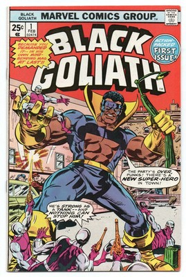 BLACK GOLIATH 1 - 1st APP ATOM-SMASHER (BRONZE AGE 1976) - 8.0
