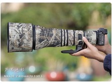 ZZQ CCF lens camouflage waterproof coat for NIKON Z 800mm F6.3 VR S cover LWMC