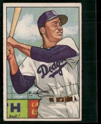 1952 Bowman Baseball #116 Duke Snider VG/EX *h1