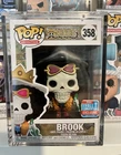 Funko Pop! Animation One Piece Brook #358 Fall Convention Exclusive + Case