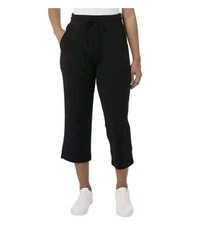 32 Degrees Cool Women's Pull-On Pants Comfort Stretch Black Size M