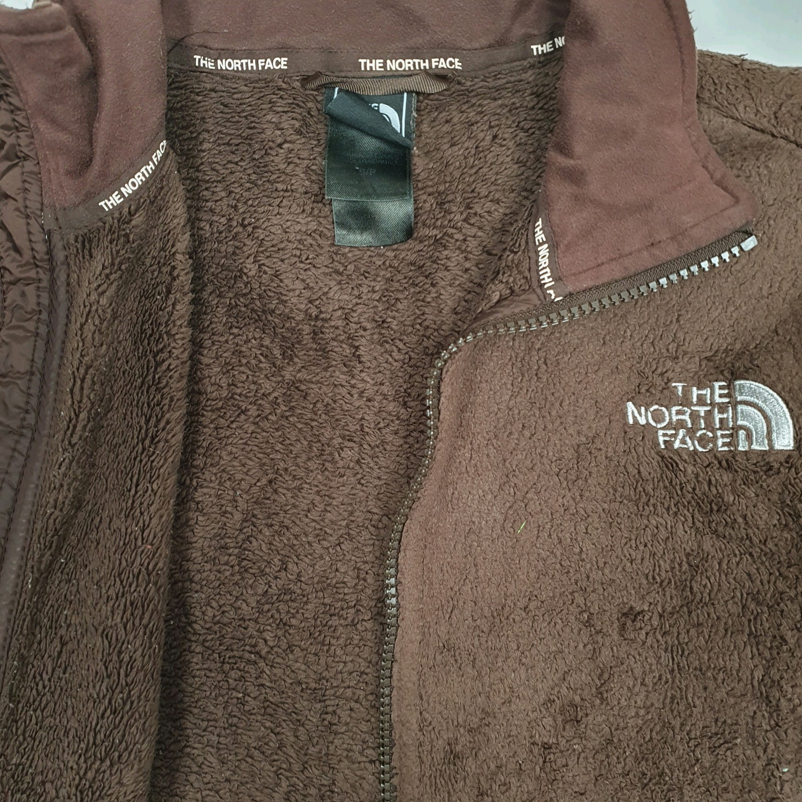 THE NORTH FACE Full Zip Polyester Fleece Jumper Womens S image 2