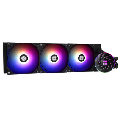 Aqua Elite 360 ARGB Liquid CPU Cooler with 3x120mm PWM Fans for AMD/Intel