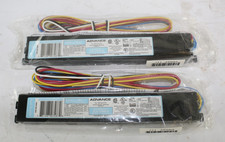 Lot of 2 Advance Centium ICN-2S40-N Rapid Start Electronic Ballasts, 120/277V