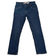 Levi's 511 Slim Boys Jeans Size 8 Performance Stretch Blue Denim