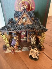 BOYDs BEARS Bearstone Boogeyman Boos PAC Hilda Haunted Hideaway 3 Figurines NIB