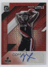 2019 Panini Donruss Optic Signature Series Choice Prizm Nassir Little Auto 6o3