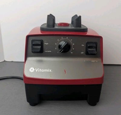 Vitamix BASE ONLY VM0103 CIA Professional Blender Pro Series Red (Tested)