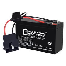 Mighty Max 12V 7AH F2 SLA Battery Compatible With Power Wheels Ride-On Vehicles