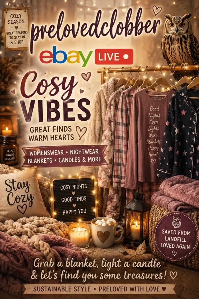 🕯️COSY SEASON IS HERE! 🧸PJs Blankets Candles ✨