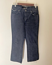 Vintage 90s Boss Juniors Jeans Dark Bootcut Size 11/12 Made in USA