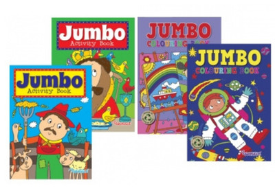 Squiggle Jumbo Colouring & Activity Book Of Creative Fun Puzzles & Challenges