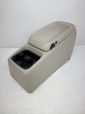 99-02 Chevy Silverado Gmc Truck Center Console No Vent Oem Closed Front Shale