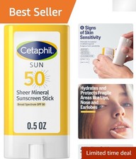 Broad Spectrum SPF 50 Mineral Sunscreen Stick - Hydrating Hypoallergenic Care