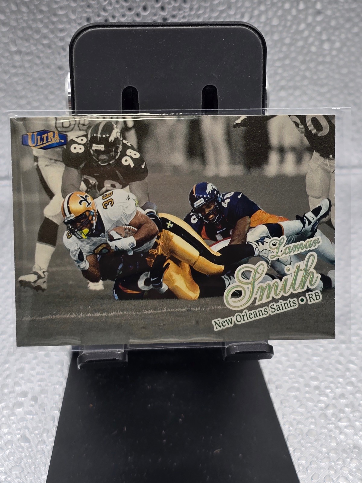 1998 Fleer Ultra Lamar Smith Gold Medallion #253!