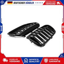 Sport K�hlergrill Doppelsteg Glanz Schwarz f�r BMW 5er G30 G31 LCI Neu 20-23
