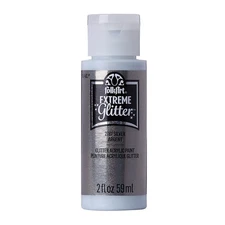 FolkArt Extreme Glitter Paint 2oz-Silver
