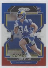 2021 Panini Prizm Rookie Red White & Blue Prizm Jake Funk #402 01sb