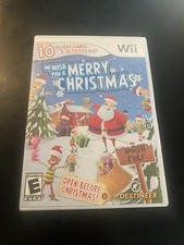 Nintendo Wii We Wish You a Merry Christmas 2009 Game With Manual And Case Tested