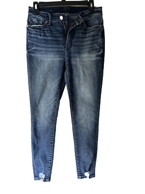 Buckle Black Slack Ankle Skinny