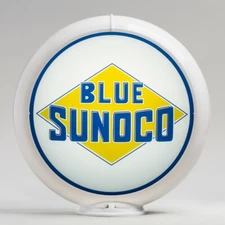 Blue Sunoco 13.5" Gas Pump Globe (G189)