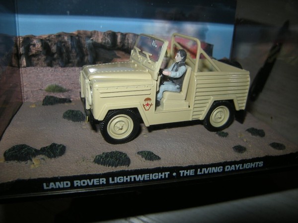 1:43 Uh 007 James Bond Land Rover Lightweight The Living Daylights In Vp-image