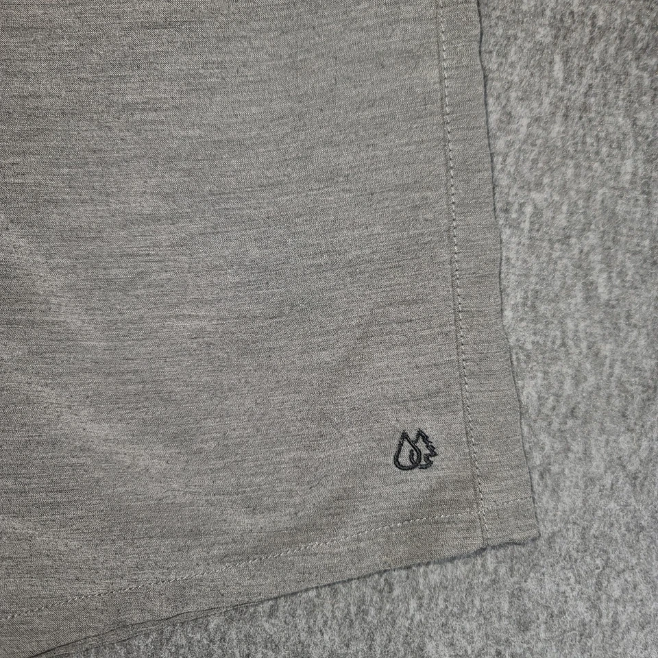 Pantalones cortos híbridos elásticos Freeworld para hombre - talla 28 - gris - ropa deportiva informal Foto 3 de 4