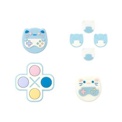 GeekShare D-Pad Button Caps Thumb Grips for Nintendo Switch