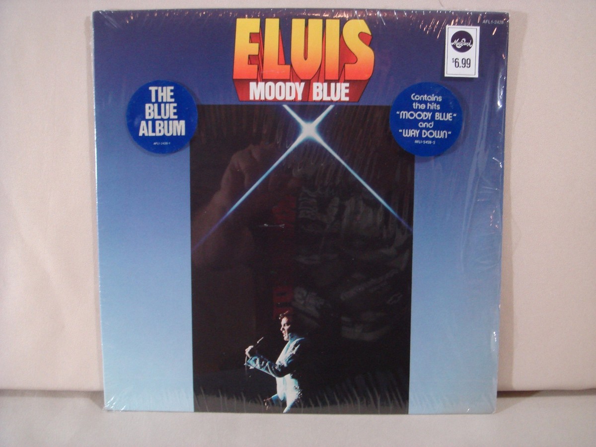 ELVIS MOODY BLUE AFL1-2428 LP ALBUM | eBay
