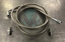 Stainless Steel Clutch Line For 92-01 Honda Prelude Complete Replacement