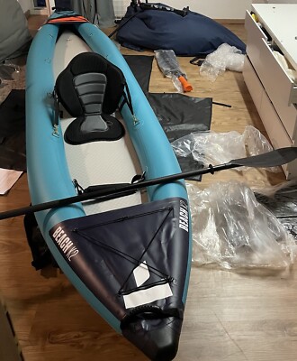 Aufblasbares Kajak BEACH Beach K2 Tahe - Komplettpaket mit Paddel