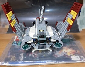 Lego Star Wars 8019 Republic Attack Shuttle 100% Complete Mace Windu Jedi Minifig