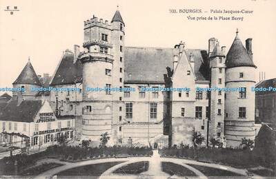 R489084 Bourges Palais Jacques Coeur Vue Prise de la Place Berry E M B