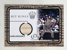 Erubiel Durazo 2001 Fleer Legacy Hit Kings Baseball Game Used Bat Trading Card