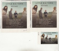 LITTLE BIG TOWN : CUTTINGS COLLECTION - adverts