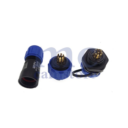 Weipu SP13 9 Pin 3A Waterproof Electrical Wire Connector,Circular Connector Plug - Picture 7 of 7