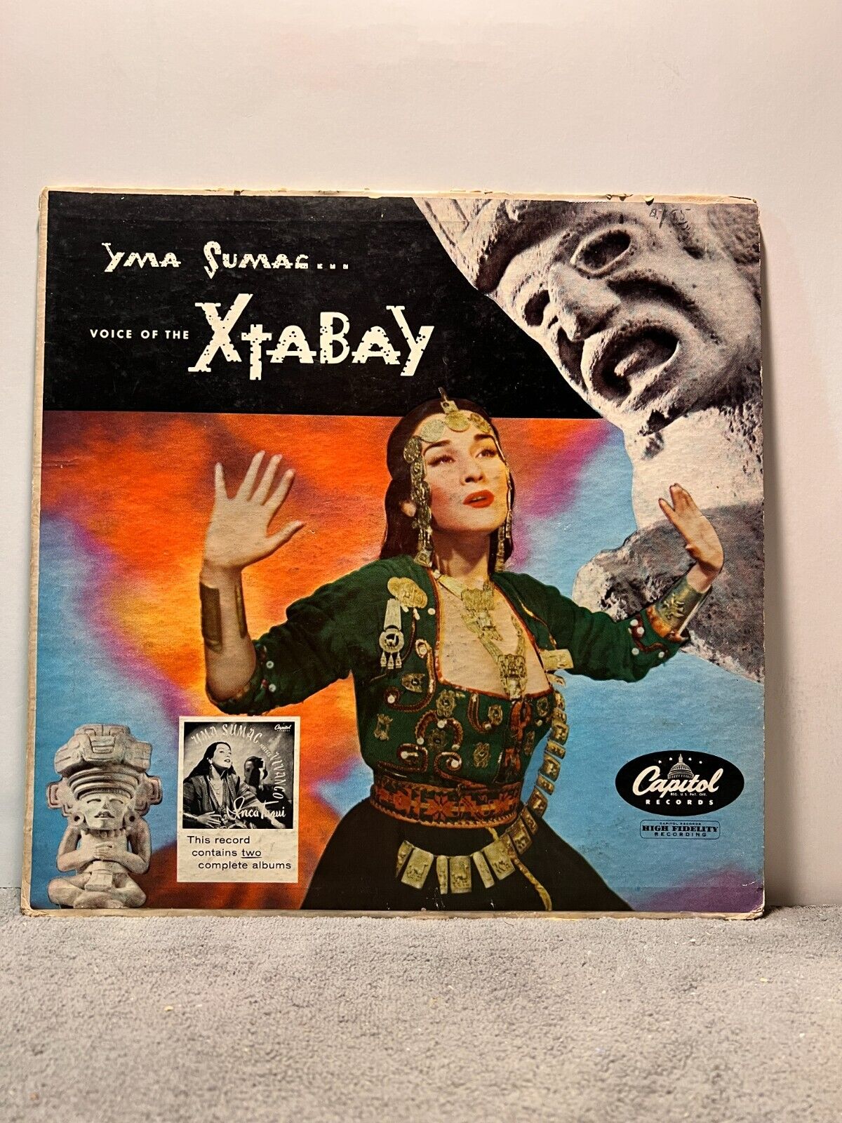 A41 Yma Sumac: Voice Of The Xtabay, 1955 Capitol Records W-684 -Latin Jazz Mambo