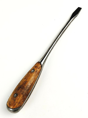Antique Lenox No. 5 Perfect Handle Flat Head Screwdriver - 9.5'' Long'' - Rare