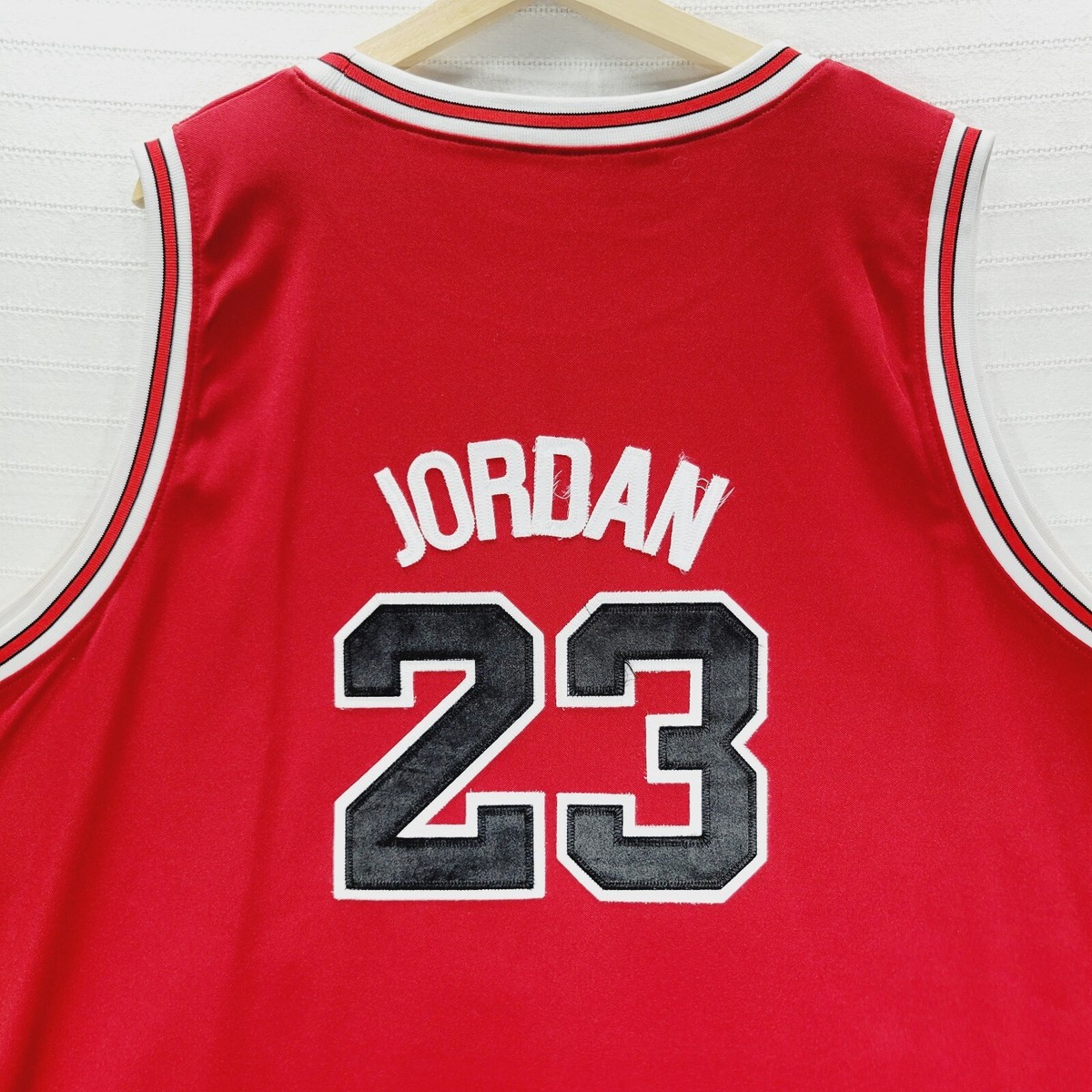 Michael Jordan Chicago Bulls #23 Jersey Mens 56 Red Mitchell Ness